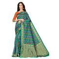 Vaystra Banarasi silk Saree with Blouse – Multi