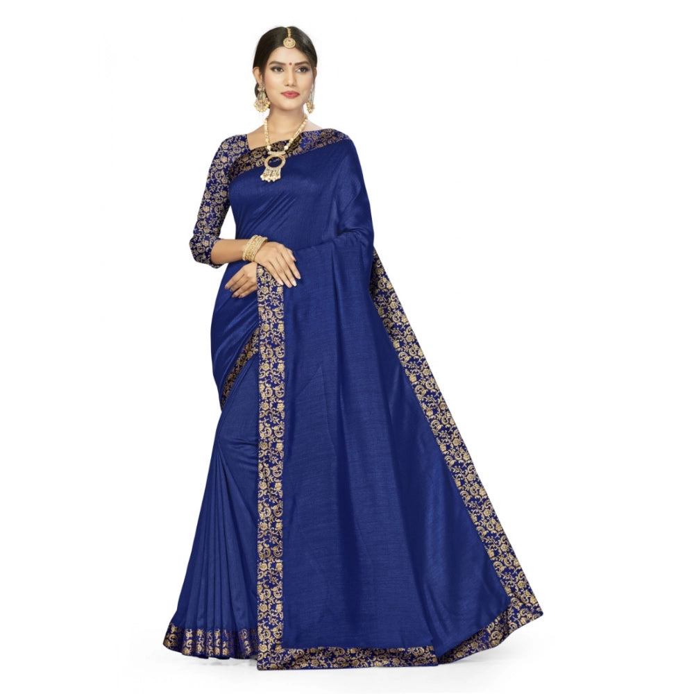 Vaystra Silk Blend Saree – Neavy blue