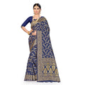 Vaystra Banarasi Silk Saree – Neavy blue