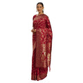 Vaystra Banarasi Silk Saree – Red