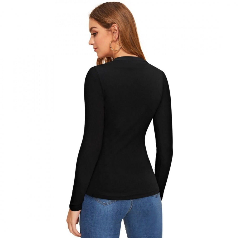 Vaystra 95% Polyester 5% Spandex Western Wear T Shirt – Peach