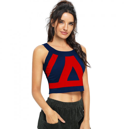 Vaystra 95% Polyester 5% Spandex Western Wear Tops – Red
