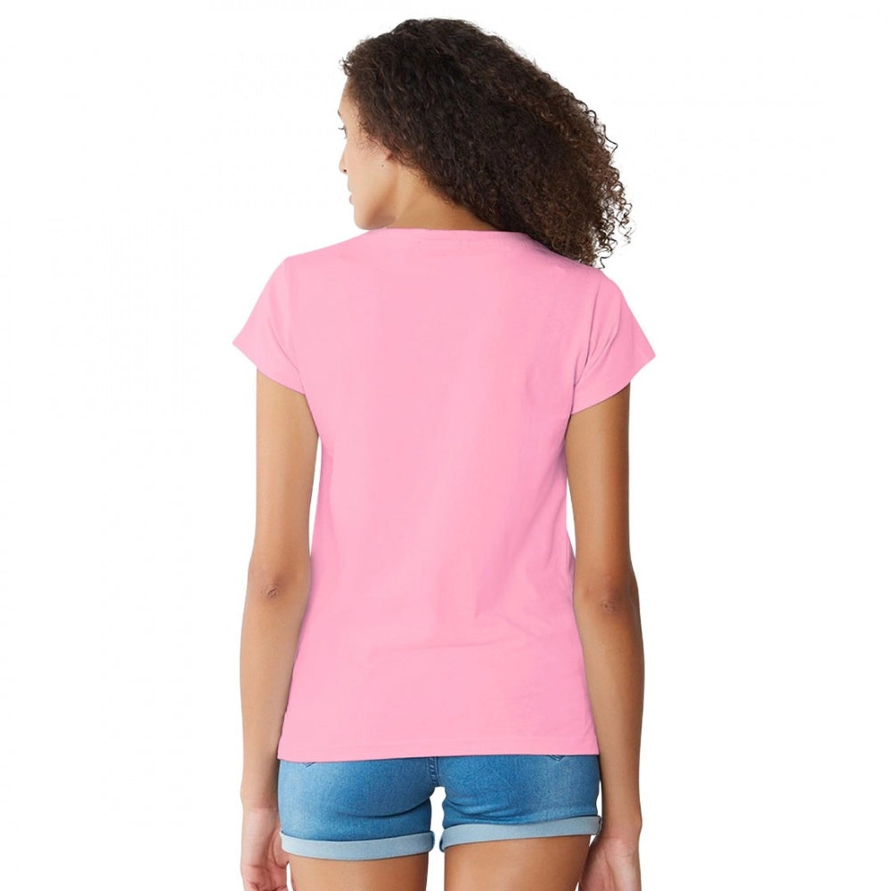 Vaystra Cotton Western Wear T Shirt – Pink