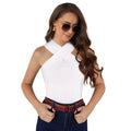 Vaystra Western Wear Hosiery T Shirts – White