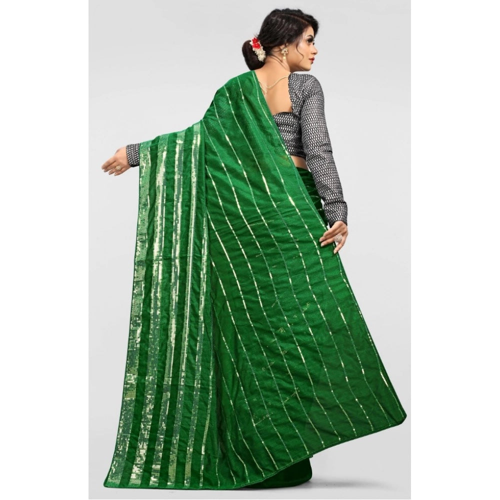 Vaystra Vichitra Saree with Blouse – Green