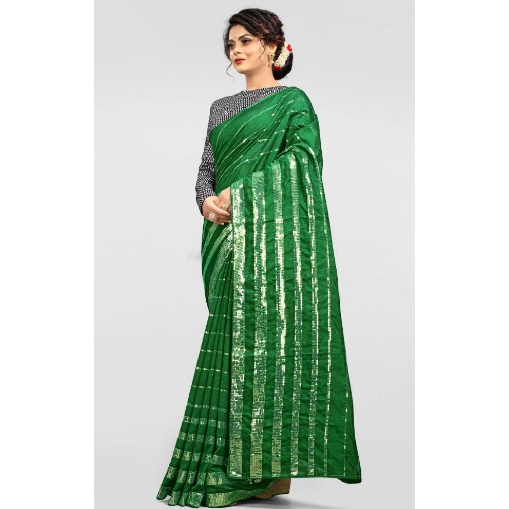 Vaystra Vichitra Saree with Blouse – Green
