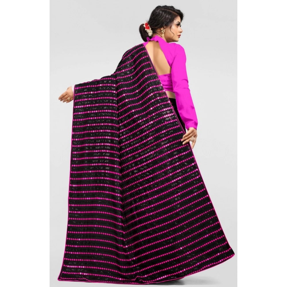 Vaystra Vichitra Saree with Blouse – Pink