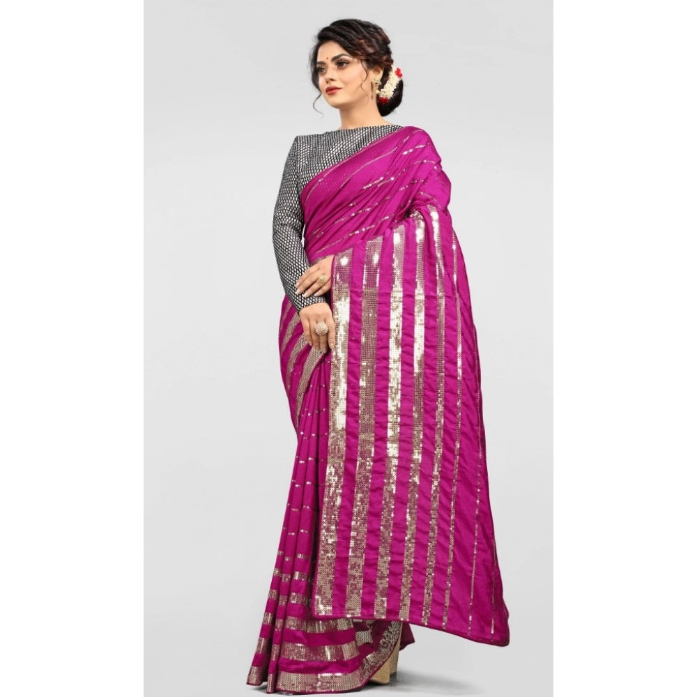 Vaystra Vichitra Saree with Blouse – Pink