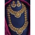 Vaystra &nbsp;Gold Plated Elegant Combo Of Jewellery Set in Gold