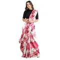 Vaystra Joya Silk Saree with Blouse – Pink