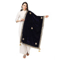 Vaystra Velvet Gotta Patti Dupatta – Blue