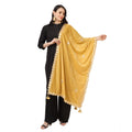 Vaystra Velvet Gotta Patti Dupatta – Yellow