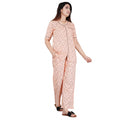 Vaystra Casual Half Sleeve Printed Viscose Rayon Shirt With Pyjama Pant Night Suit Set...