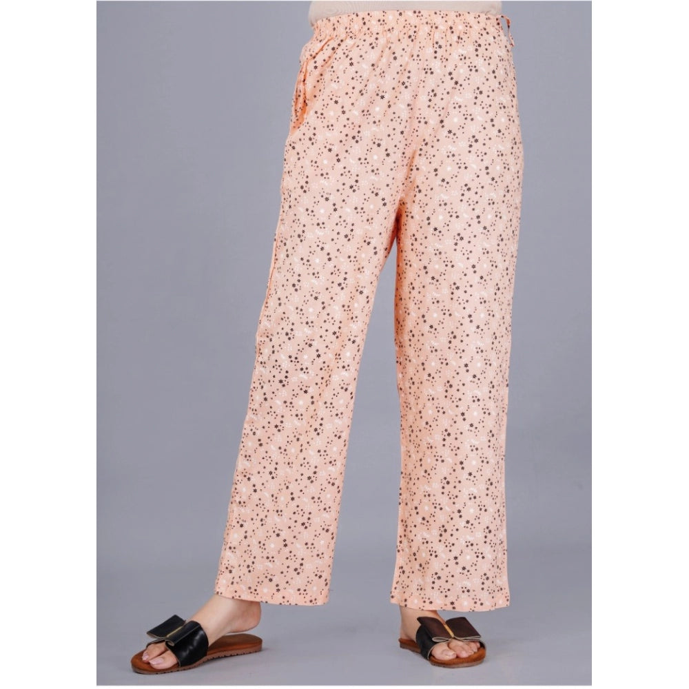 Vaystra Casual Half Sleeve Printed Viscose Rayon Shirt With Pyjama Pant Night Suit Set...