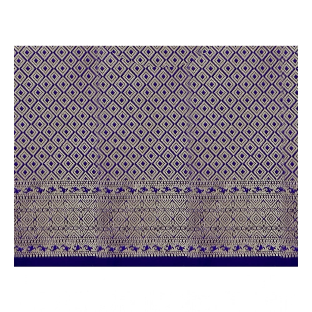 Vaystra Jacquard Woven Saree With Unstitched Blouse 5.5Mtr – Pink