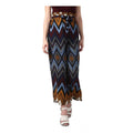 Vaystra Polyester Chevron Elasticated Trousers – Multicolor