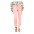 Vaystra Denim Solid Buttoned Jeans – Pink