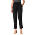 Vaystra Polyester Solid With Pocket Pant – Black