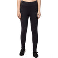 Vaystra Polyester Solid Ankle Length High-Rise Tights – Black