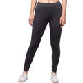 Vaystra Polyester Solid Ankle Length High-Rise Tights – Grey
