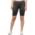 Vaystra Polyester Solid Above Knee High-Rise Shorts – Green