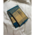 Vaystra Silk Printed Saree With Unstitched Blouse 5.5Mtr – Rama