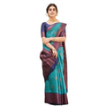 Vaystra Silk Printed Saree With Unstitched Blouse 5.5Mtr – Rama