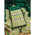 Vaystra Banarasi Silk Printed Unstitched Salwar Suit Material With Dupatta – Bottle Green
