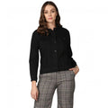 Vaystra Denim Solid Long Sleeve Jacket – Black