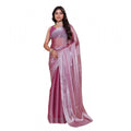 Vaystra Jimmy choo Embellished Bollywood Saree With Unstitched Blouse 5.5Mtr – Magenta