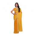 Vaystra Jimmy choo Embellished Bollywood Saree With Unstitched Blouse 5.5Mtr – Mustard