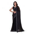 Vaystra Jimmy choo Embellished Bollywood Saree With Unstitched Blouse 5.5Mtr – Black