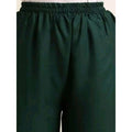 Vaystra Casual Rayon Solid Ankle Length Palazzo – Green