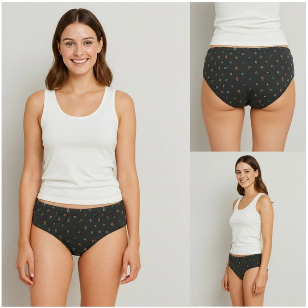 Vaystra Pack of_3 Cotton Printed Hipster Panty – Multicolor