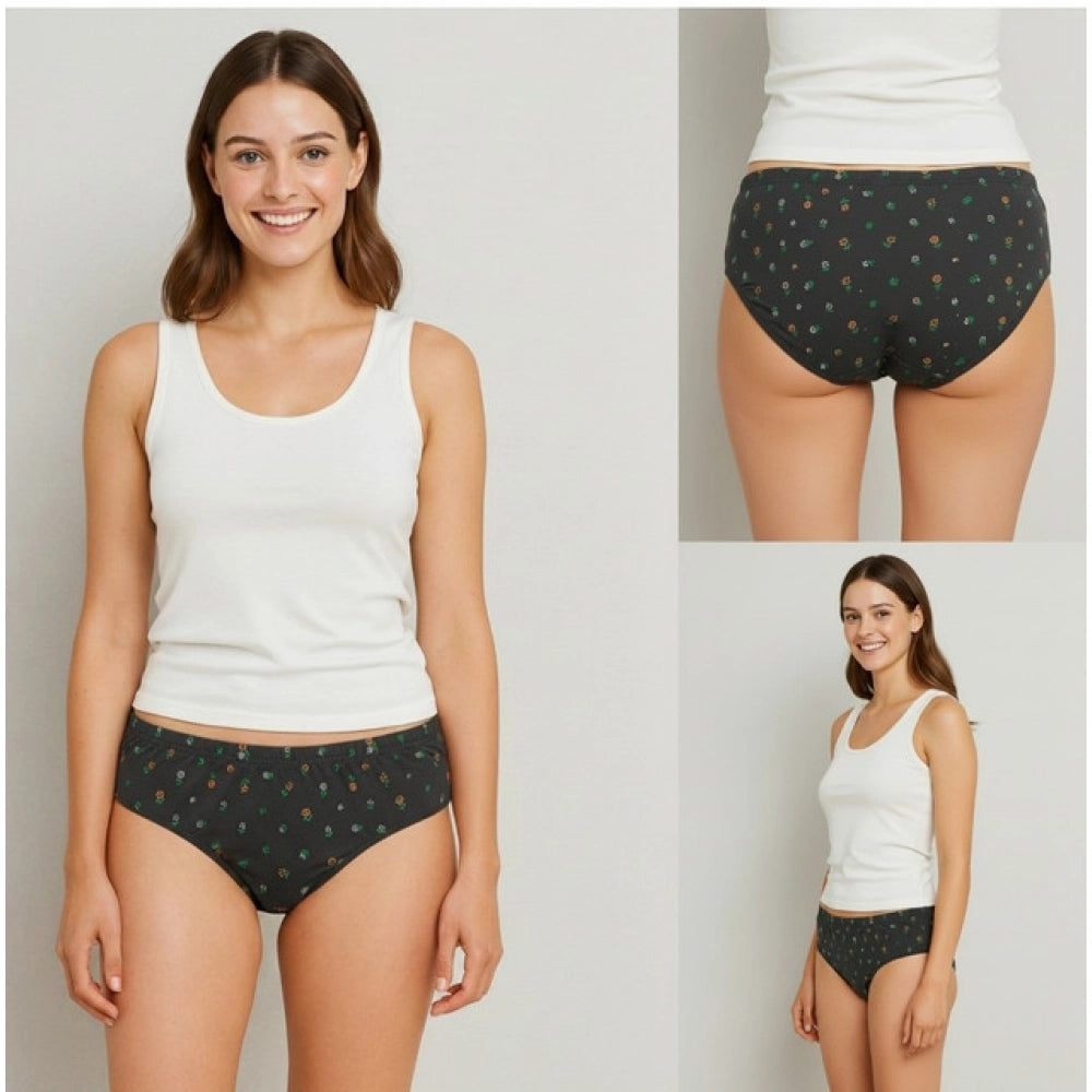 Vaystra Pack of_6 Cotton Printed Hipster Panty – Multicolor
