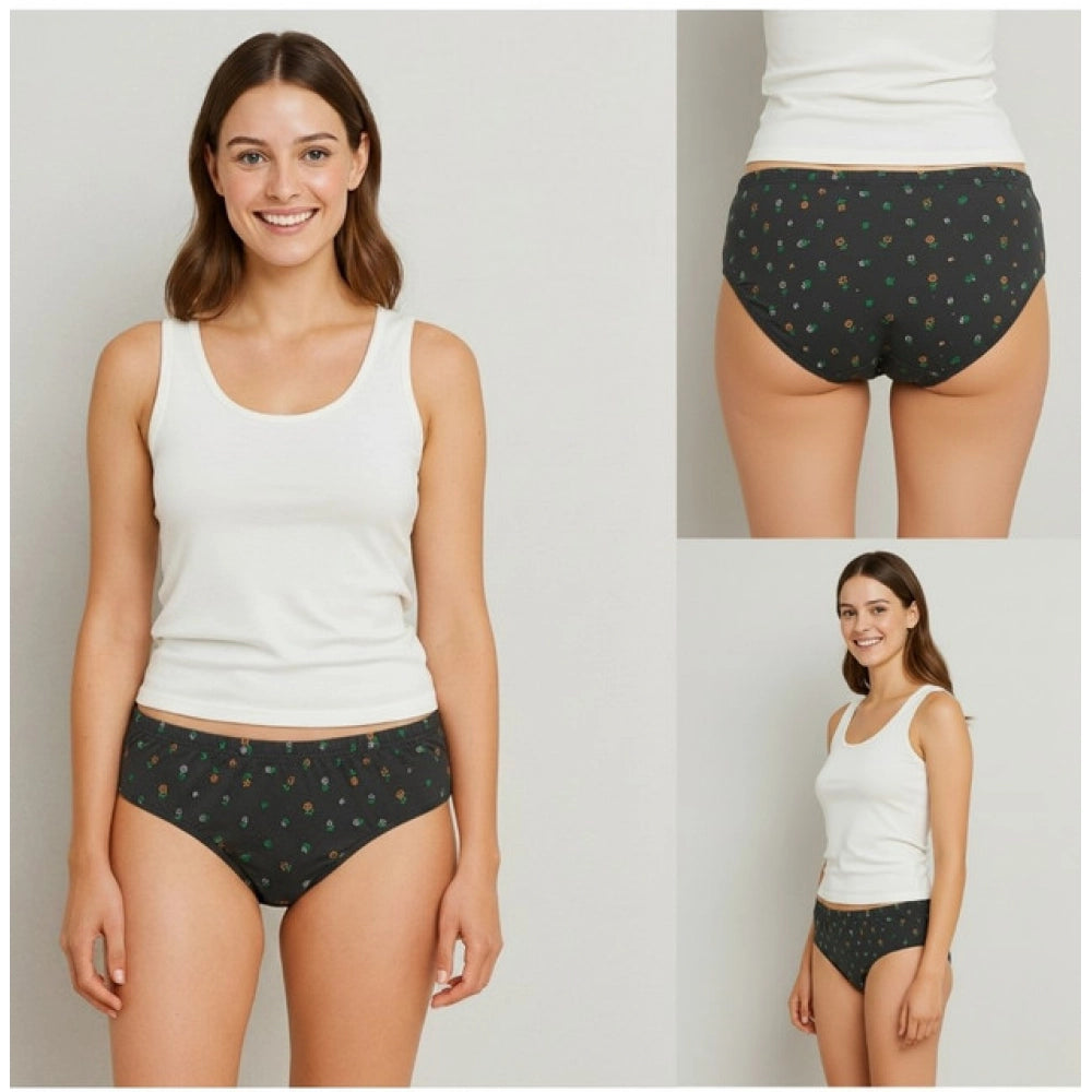 Vaystra Pack of_6 Cotton Printed Hipster Panty – Multicolor