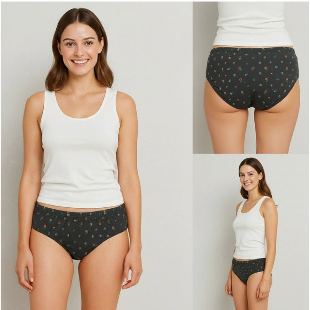 Vaystra Pack of_12 Cotton Printed Hipster Panty – Multicolor