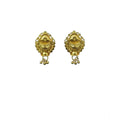 Vaystra Gold-Plated Pack of_2 Brass Earrings in Gold,