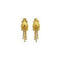 Vaystra Pack of_2 Brass Earrings - Gold,