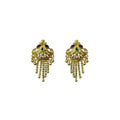 Vaystra Pack of_2 Brass Earrings - Gold,