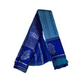 Vaystra Soft Silk Wooven Saree With Unstitched Blouse 5.5Mtr – Royal Blue