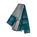 Vaystra Soft Silk Wooven Saree With Unstitched Blouse 5.5Mtr – Silver