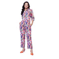 Vaystra Polyester Floral 3-4th Sleeve Co-Ord Set – Multicolor