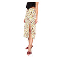 Vaystra Polyester Floral Side Zip Skirt – Multicolor