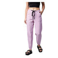 Vaystra Coton Twill Solid Elasticated Trousers – Lavender